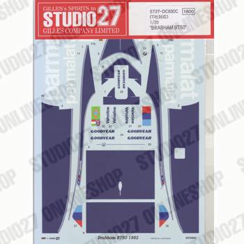 1/20 BT50 1982<br>STUDIO27 Original Decals