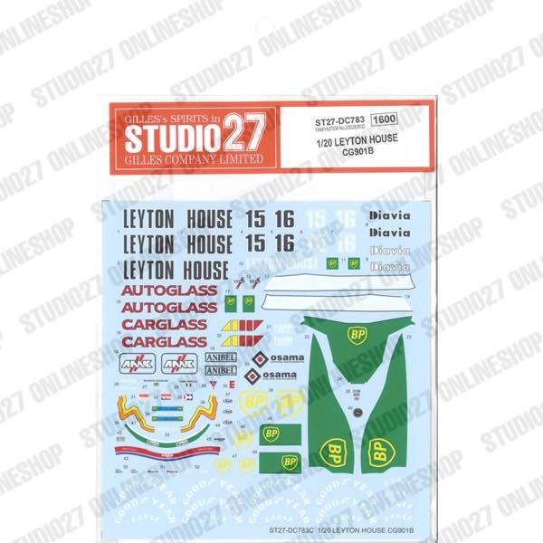 1/20 CG901B 1990<br>STUDIO27 Original Decals