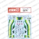 1/20 FW07 #7 British F1 Series Campion 1980<br>forTAMIYA#20014<br>STUDIO27 Original Decals