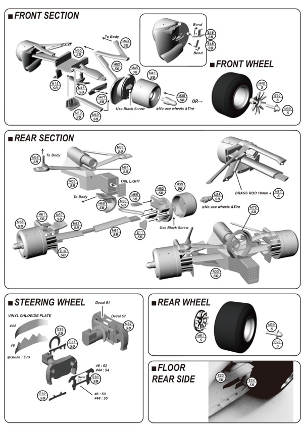 1/20 F1 W07 Hybrid British GP 2016<br>MONOPOST ��Multimedia Kit��