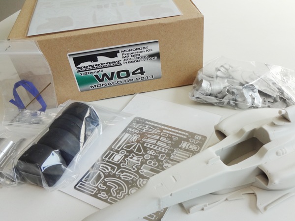 1/20 W04 Monaco GP 2013<br>MONOPOST ��Multimedia Kit��