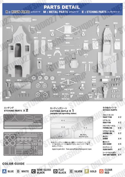 1/20 Type 81 GP of USA west (Long Beach)<br>STUDIO27 Multimedia Kit