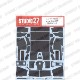 1/20 97T Carbon decal<br>for FUJIMI<br>STUDIO27 Carbon Decal
