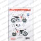 1/12 RC212V #27 TEST 2010<br>STUDIO27 Original Decals