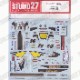 1/12 LCR RC212V #14 2009<br>STUDIO27 ��Original Decals��
