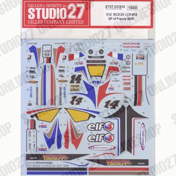 1/12 LCR RC212V #14 France 2009<br>STUDIO27 ��Original Decals��