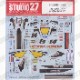 1/12 LCR RC212V #14 San Marino 2009<br>STUDIO27 ��Original Decals��