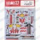 1/12 LCR RC212V #14 USA/Malaysia 2009<br>STUDIO27 Original Decals