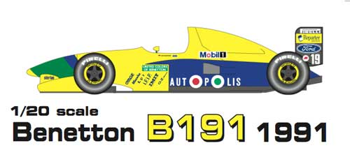 1/20 B191 1991 <br>STUDIO27 Multimedia Kit