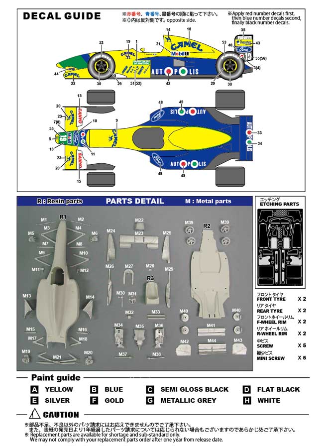1/20 B191 1991 <br>STUDIO27 Multimedia Kit