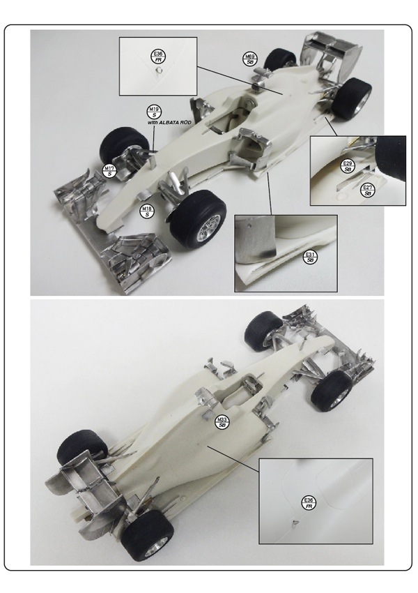 1/20 F1 W06 HYBRID <br> World Champion 2015 US GP<br>MONOPOST ��Multimedia Kit��