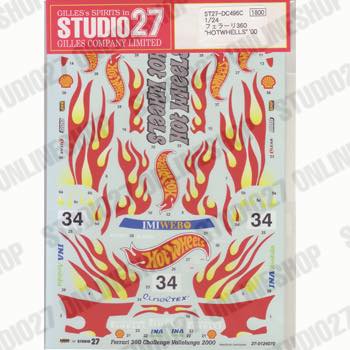 1/24 360 Hot Wheels 2000<br>STUDIO27 Original Decals