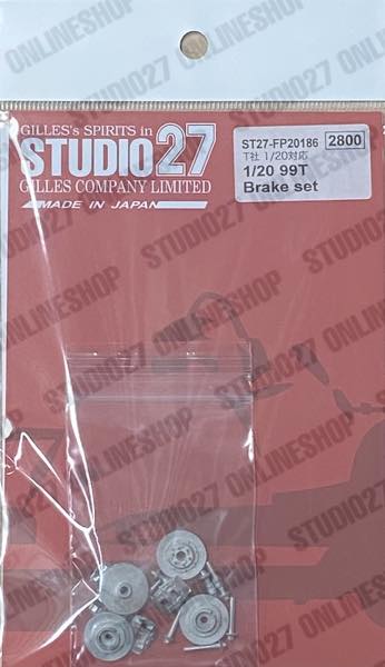 1/20 Type 99T Brake set<br>forTAMIYA#20057<br>STUDIO27 ��Detail Up Parts��
