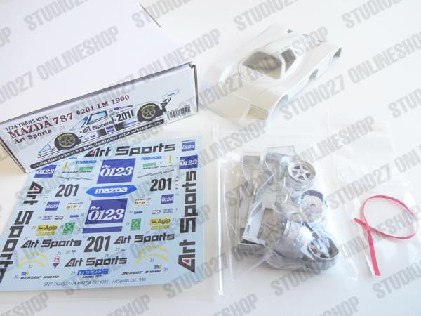1/24 Mazda 787 #201 "ArtSports" LM 1990 <br>for TAMIYA<br>STUDIO27 ��Conversion Kit��