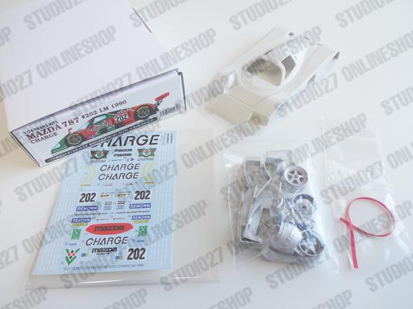 1/24 Mazda 787 #202 "Charge" LM 1990 <br>for TAMIYA<br>STUDIO27 ��Conversion Kit��