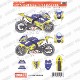 1/12 YZR-M1 Tech 3 #5/#52 2008<br>STUDIO27 ��Original Decals��