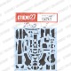 1/12 YZR-M1 '05 Carbon decal<br>for TAMIYA<br>STUDIO27 ��Carbon Decal��
