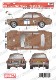 1/24 Escort Mk1 "Calibri" #1 RAC 1974<br>forBEL006&BEL007<br>STUDIO27 Original Decals