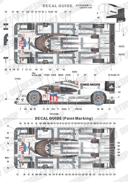スタジオ27　FD24009　1/24　919 hybrid 不具合有ジャンク 12_000000005857.jpg?1678209903