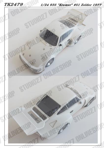 1/24 935 "Kremer" #51 Zolder 1977 conversion kit <br>for TAMIYA<br>STUDIO27 ��Conversion Kit��