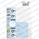 1/24 T70 Mk #6 LM 1968 - Spare decal<br>for HSC002<br>HSCSpare Decals