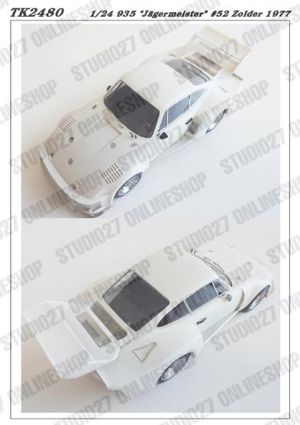 1/24 935 "Jagermeister" #52 Zolder 1977 conversion kit <br>for TAMIYA<br>STUDIO27 Conversion Kit
