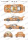 1/24 935 "Jagermeister" #52 Zolder 1977 conversion kit <br>for TAMIYA<br>STUDIO27 Conversion Kit