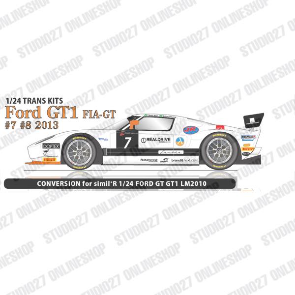 1/24 Ford GT1 #7/#8 FIA-GT 2013 <br>for simi-R<br>STUDIO27 ��Conversion Kit��