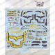 1/24 C6R #4 "Badboyvette" Lagunaseca ALMS 2007 - Spare Decal<br>for CC2404<br>STUDIO27 ��Spare Decal��