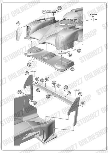1/24 Type 050 LM 2018<br>PROTOMODEL��Multimedia Kit��