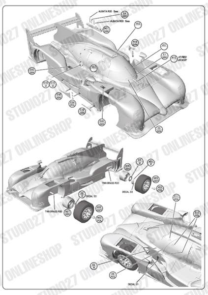 1/24 Type 050 LM 2018<br>PROTOMODEL��Multimedia Kit��