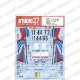 1/24 Lancia Delta HF Integrale 16v "Martini" Monte-Carlo #1,#4,#7/Portugal #1,#4,#6 1990<br>for Hasegawa<br>STUDIO27 ��Original Decals��