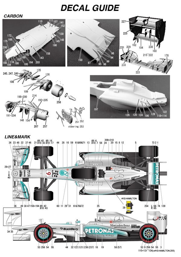 1/20 W04 Monaco GP 2013<br>MONOPOST ��Multimedia Kit��