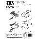 1/48 M4 SHERMAN Hedgerow Cutter<br> P/E Parts<br>FOX MODELS