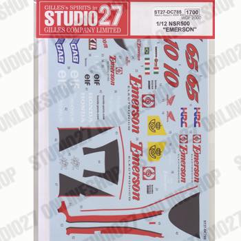 1/12 NSR500 #10/#65 WGP 2000<br>STUDIO27 Original Decals
