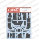 1/20 BT52 Carbon decal<br>for Aoshima<br>STUDIO27 Carbon Decal
