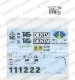 1/20 FW08C MONACO GP 1983 - Spare Decal<br>for FD20005<br>STUDIO27 ��Spare Decal��