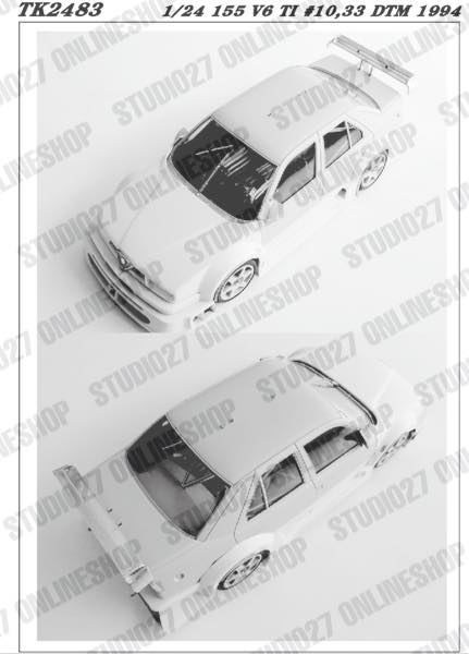 1/24 155 V6 T1 #10/#33 DTM 1994 conversion kit <br>for TAMIYA<br>STUDIO27 ��Conversion Kit��