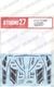 1/12 RZV500R Dress Up Decal (Yellow Black)<br>for TAMIYA<br>STUDIO27 ��Original Decals��