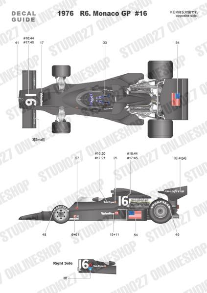 1/20 SHADOW DN5B Monaco/Germany 1976<br>STUDIO27 Multimedia Kit