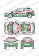 1/24 Civic "Castrol" #76/#77 National Saloon car cup 1993<br>for Hasegawa<br>STUDIO27 Original Decals