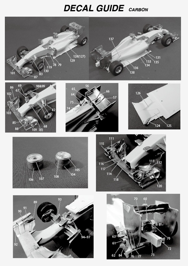 1/20 F1 W05 HYBRID SPANISH GP 2014<br>MONOPOST ��Multimedia Kit��