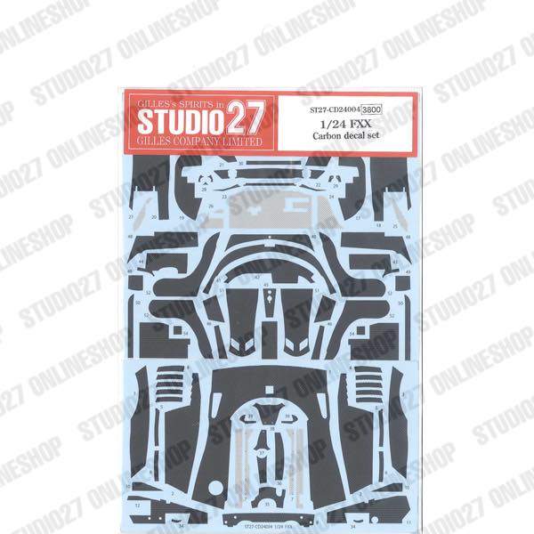 1/24 FXX Carbon decal set<br>forTAMIYA24292<br>STUDIO27 ��Carbon Decal��