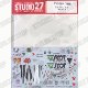 1/12 RC212V #41/#72 2009<br>STUDIO27 Original Decals