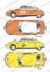 1/24 Citroen DS19 Monte-Carlo #104 1962 / #176/#233 1963 / #195 1966<br>for EBBRO25005<br>STUDIO27 ��Original Decals��