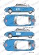 1/24 Citroen DS19 Monte-Carlo #104 1962 / #176/#233 1963 / #195 1966<br>for EBBRO25005<br>STUDIO27 ��Original Decals��