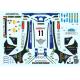 1/24 Peugeot 207 S2000 #11 Geko Ypres Rally 2010<br>BELKITS��Decal��