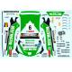 1/24 Peugeot 207 S2000 #9 Geko Ypres Rally 2010<br>BELKITS��Decal��