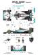 1/20 F1 W07 Hybrid Belgian GP 2016<br>MONOPOST ��Multimedia Kit��