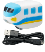 ミニトレイン シャトルホワイト(充電用USBケーブル1本付き）ご発注合計5,500円以上の場合は送料無料